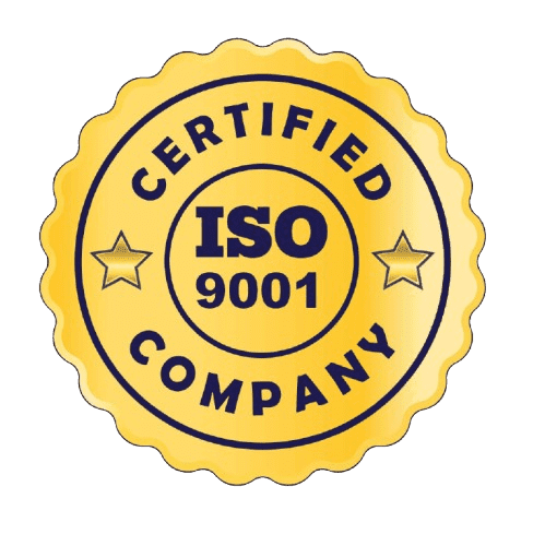 Certified ISO 9001 Company